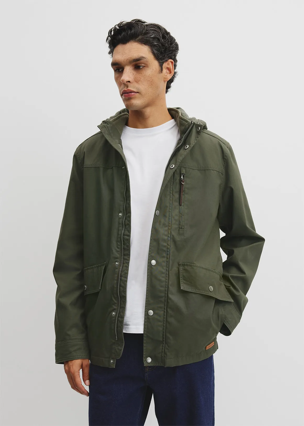 Waxy Parka - WOODLAND GREEN