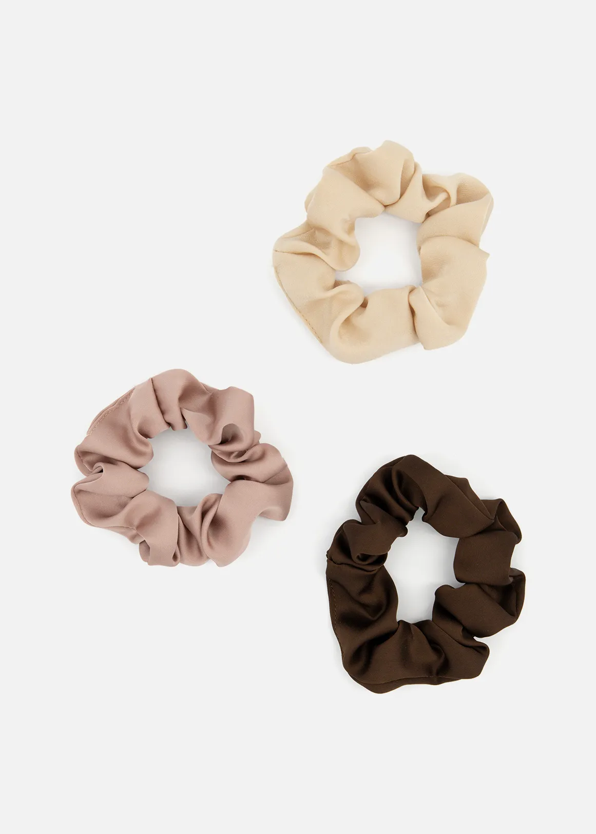 Wide Scrunchies 3 Pack - MULTI