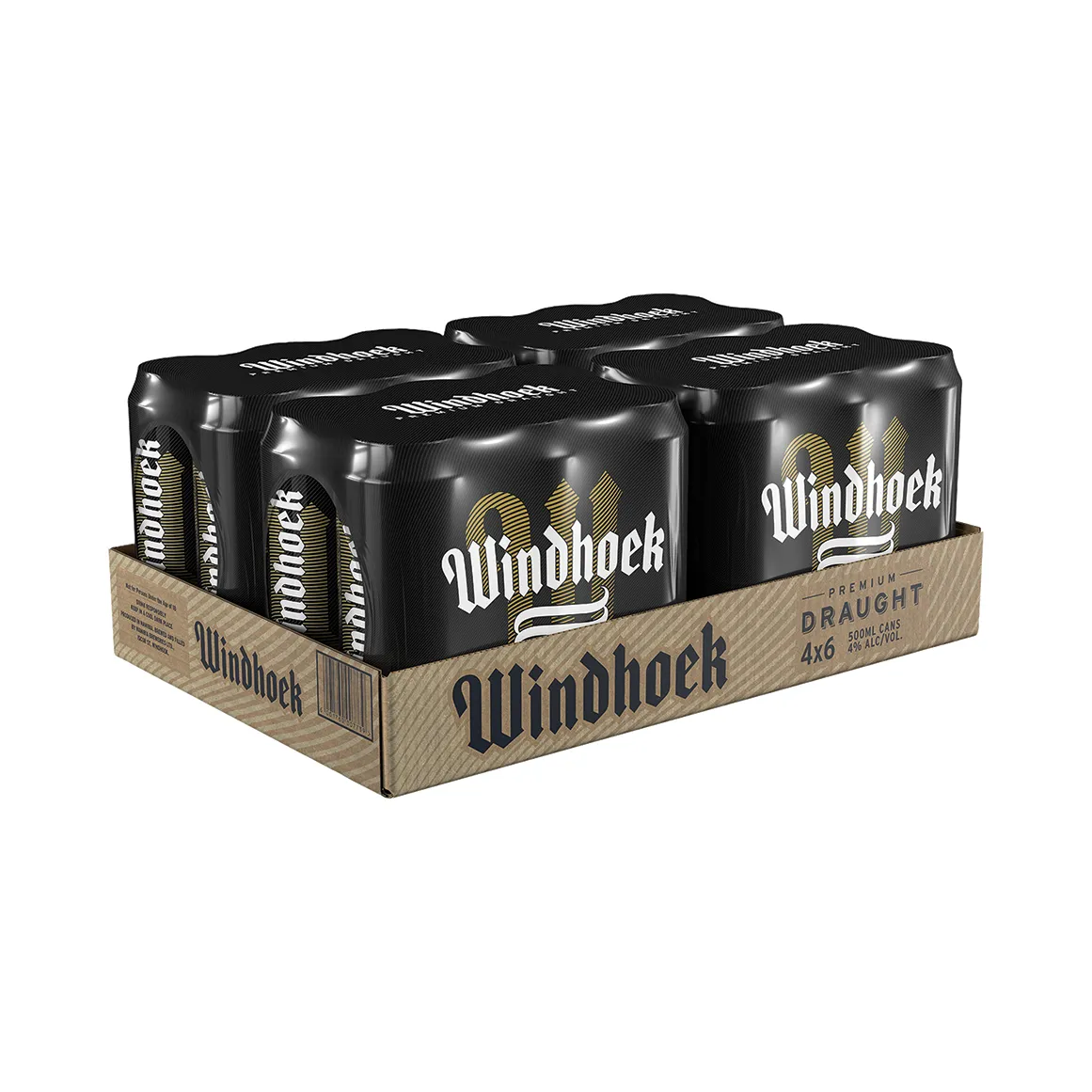 Windhoek Premium Draught 24 x 500 ml