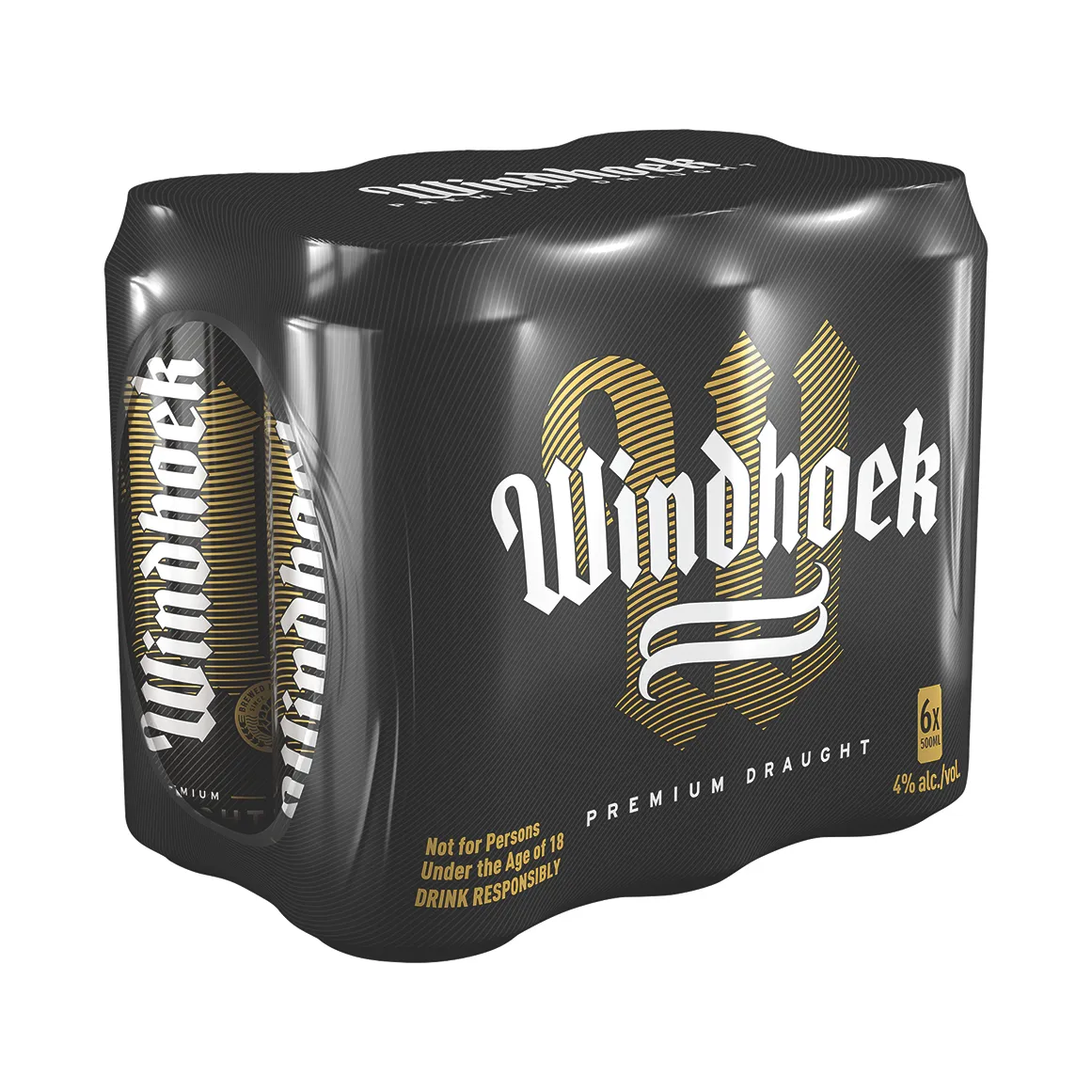 Windhoek Premium Draught 6 x 500 ml