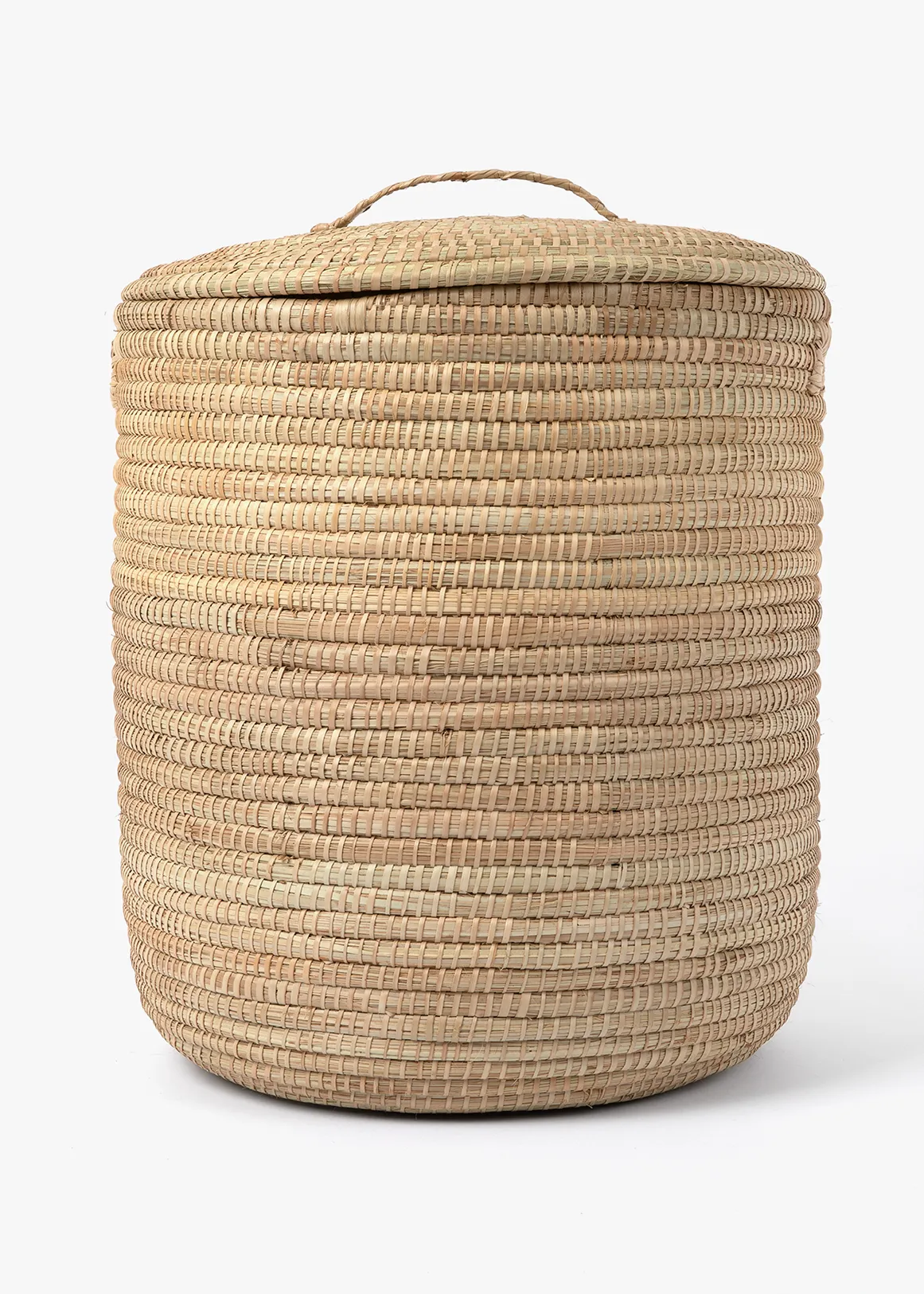 Woven Laundry Bin - NATURAL