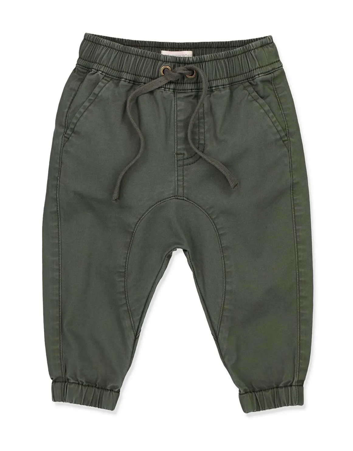 Woven Pant - KHAKI GREEN