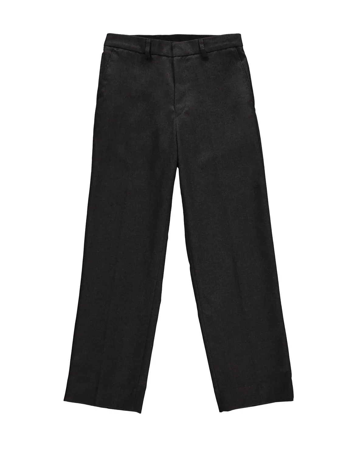 Zip Pocket Regular Fit Grey School Trousers