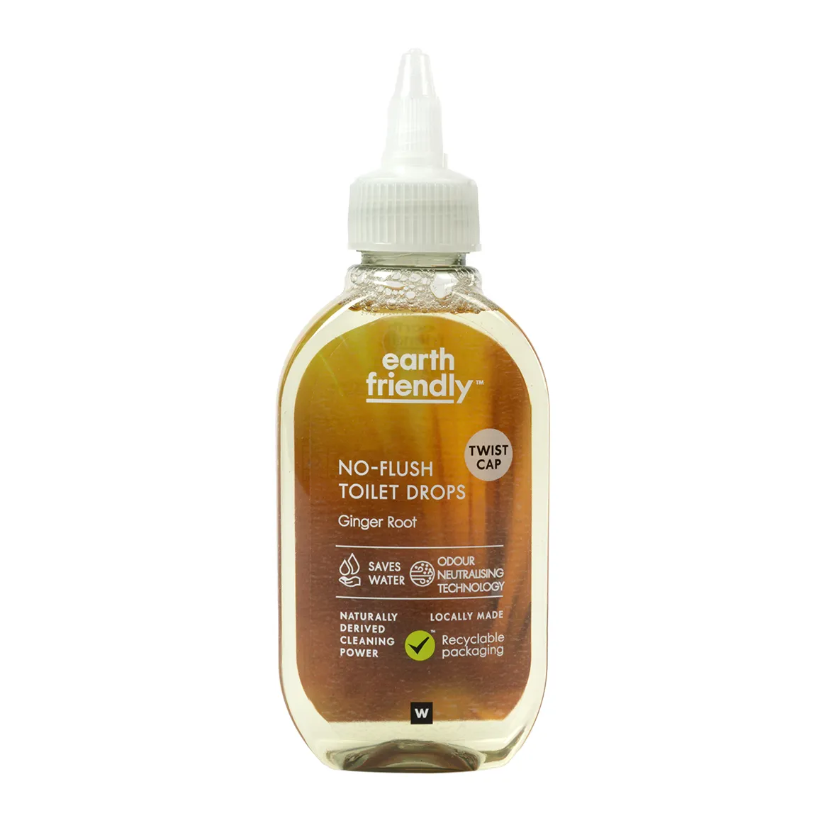earth friendly™ Ginger Root No-Flush Toilet Drops 120 ml