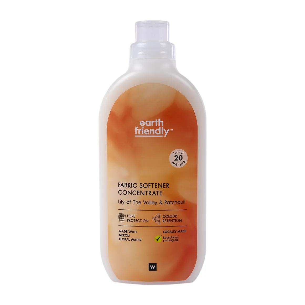 earth friendly™ Lily of the Valley and Patchouli Fabric Softener Concentrate 800 ml