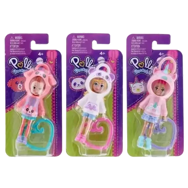 Polly Pocket Hoodie Friend Clips (Type May Vary)