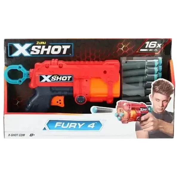 XSHOT 4 Blaster Fury (Type May Vary)