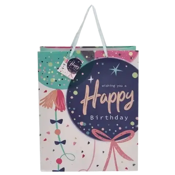 Wishing You A Happy Birthday Large Gift Bag