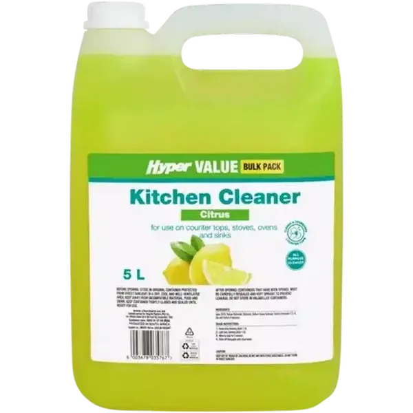 Hyper Value Citrus Kitchen Cleaner 5L