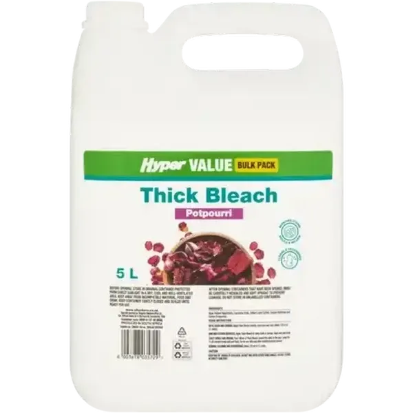 Hyper Value Potpourri Thick Bleach 5L