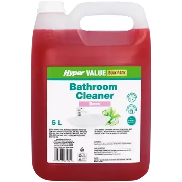 Hyper Value Rose Bathroom Cleaner 5L
