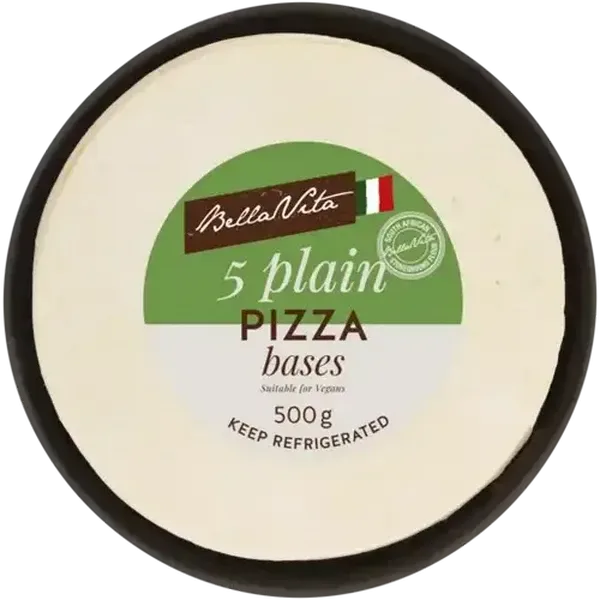 Bella Vita Plain Pizza Bases 5 Pack