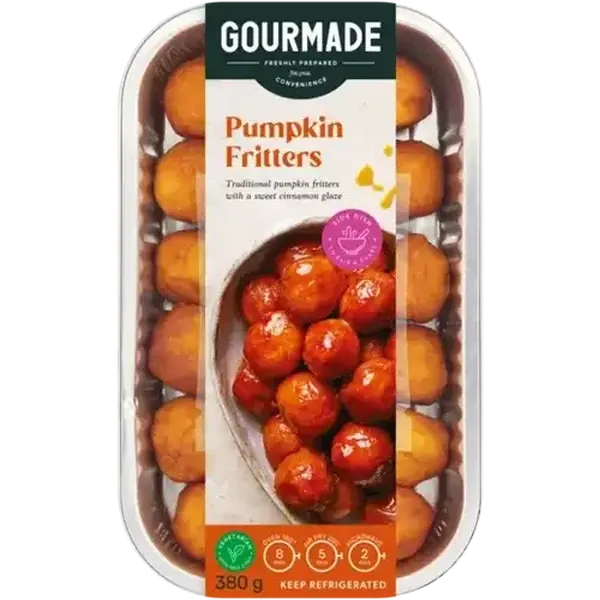 Gourmade Pumpkin Fritters 380g