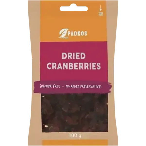 Padkos Dried Cranberries 100g
