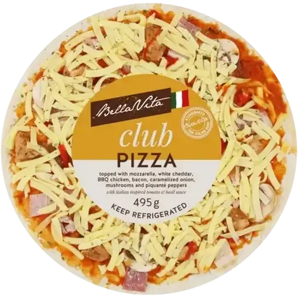 Bella Vita Club Pizza 495g