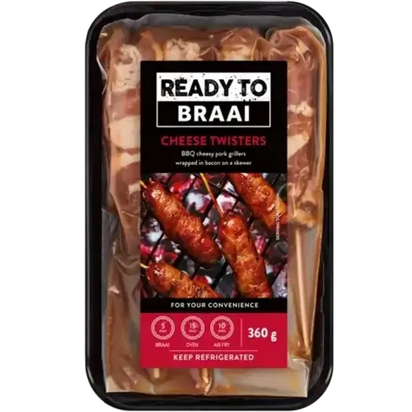 Ready To Braai Cheese Twisters 360g