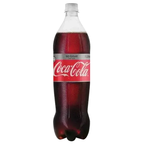 Coca-Cola No Sugar Light Taste Soft Drink Bottle 1L