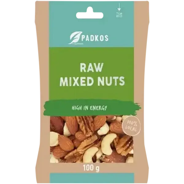 Padkos Raw Mixed Nuts 100g