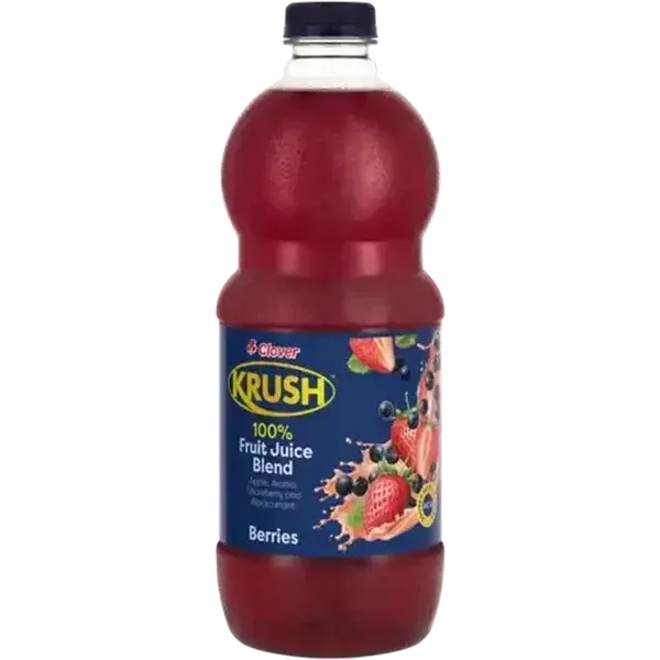 Krush 100% Berries Fruit Juice Blend 1.5L