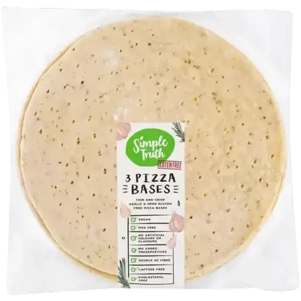 Simple Truth Gluten Free Pizza Bases 3-Pack