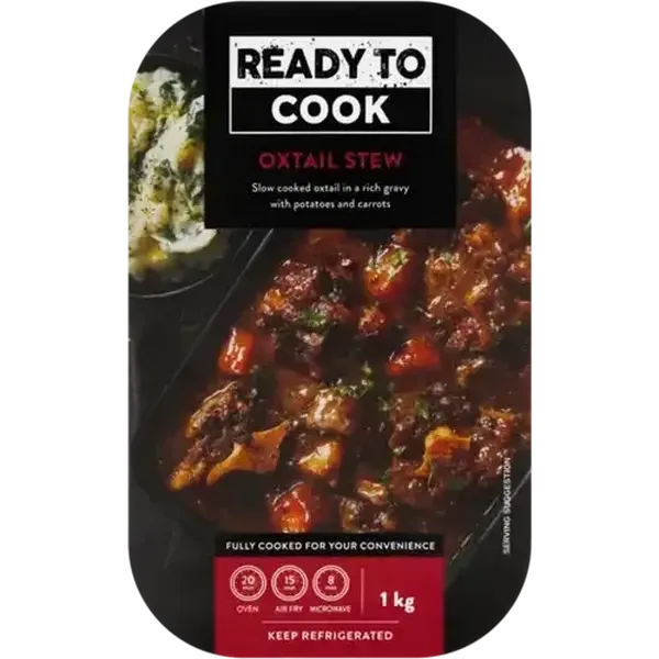 Ready To Cook Oxtail Stew 1kg