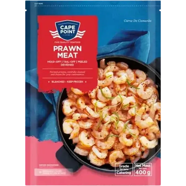 Cape Point Frozen Prawn Meat 400g