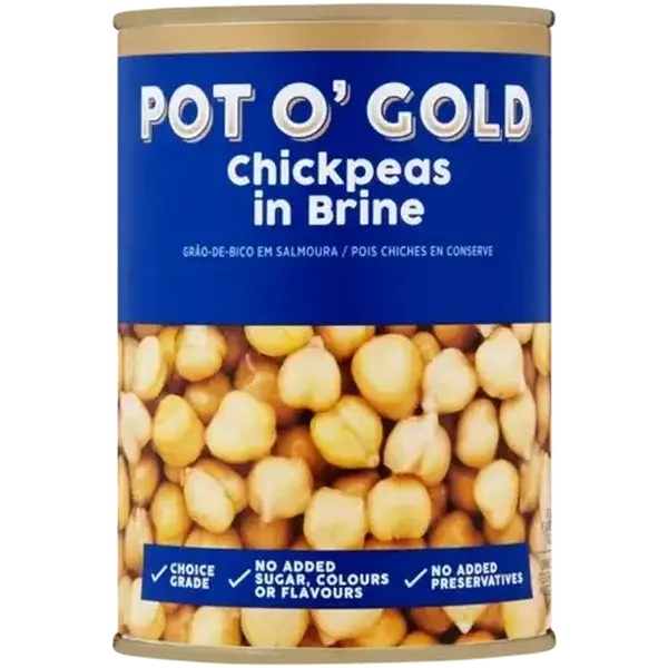 Pot O' Gold Chickpeas in Brine 400g