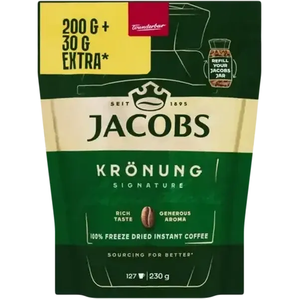 Jacobs Krönung Freeze Dried Instant Coffee 230g