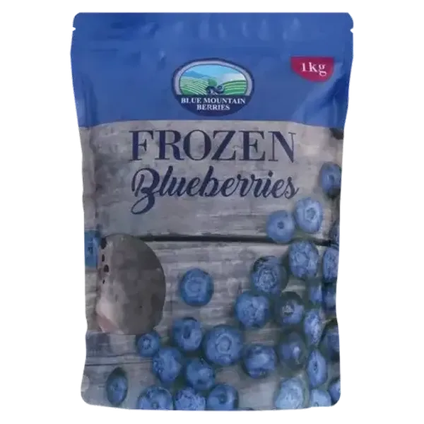 Blue Mountain Frozen Blueberries 1kg