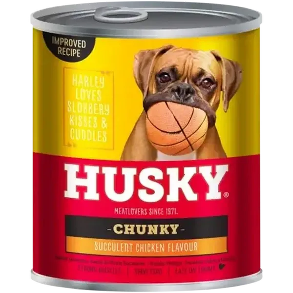 Husky Chunky Chicken Dog Food 775g