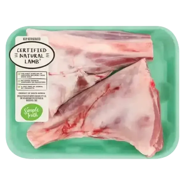 Simple Truth Certified Natural Lamb Shank Per kg