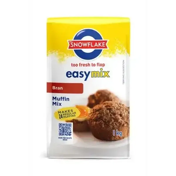 Snowflake Bran Muffin EasyMix 1kg