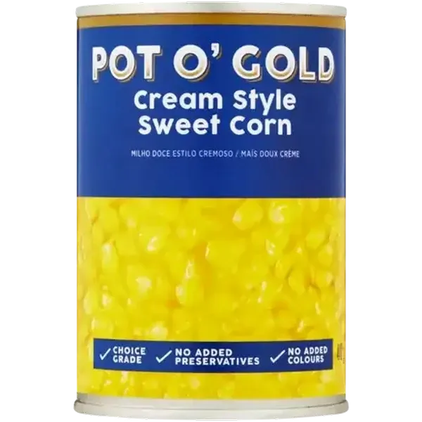 Pot O' Gold Cream Style Sweet Corn 410g
