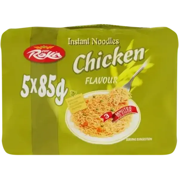Roka Chicken Flavoured Instant Noodles 5 x 85g