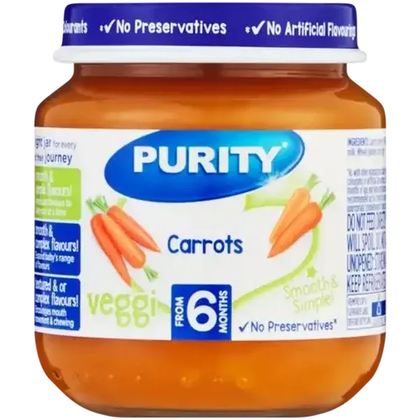 PURITY From 6 Months Carrots Veggi 125ml