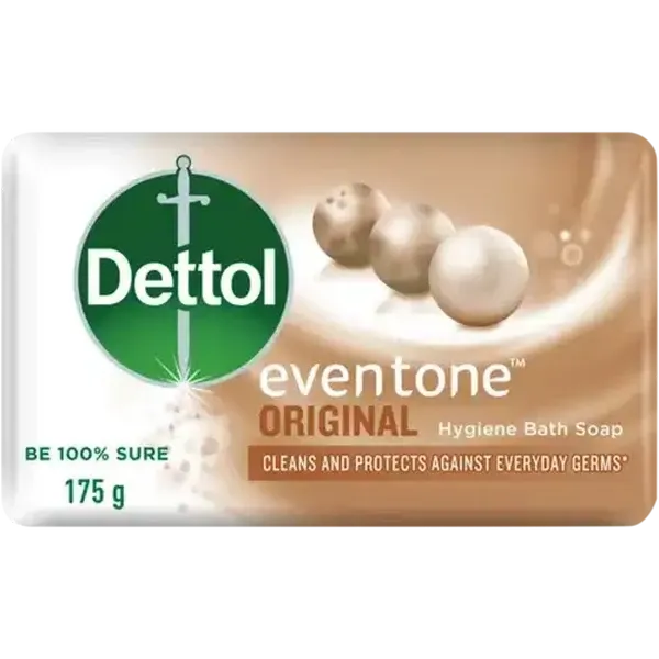 Dettol Eventone Original Hygiene Bath Soap Bar 175g
