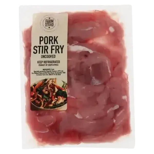 Farmstead Pork Stir Fry Pack Per kg