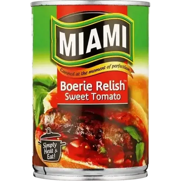Miami Sweet Tomato Boerie Relish 450g
