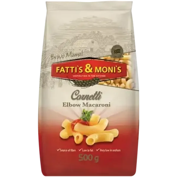 Fatti's & Moni's Elbow Macaroni 500g