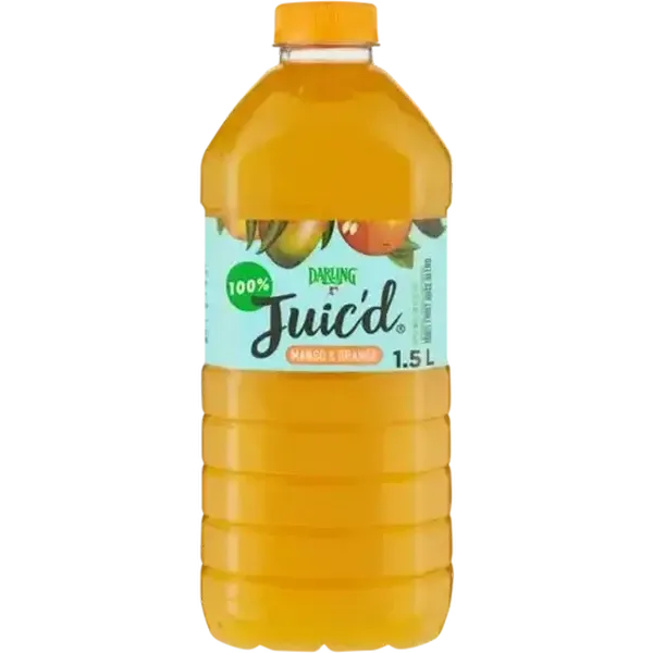 Darling Juic'd Mango & Orange 100% Fruit Juice Blend 1.5L