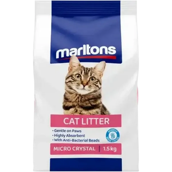 Marltons Micro Crystal Cat Litter 1.5kg