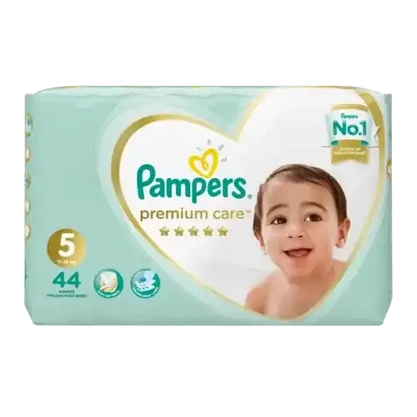 Pampers Premium Care Size 5 11-16kg Diapers 44 Pack