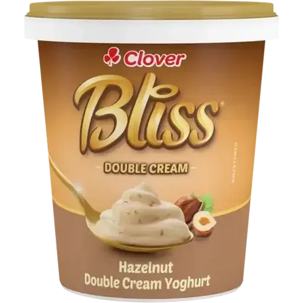 Clover Bliss Hazelnut Double Cream Yoghurt 1kg