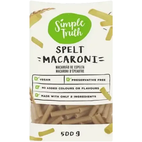 Simple Truth Spelt Macaroni 500g