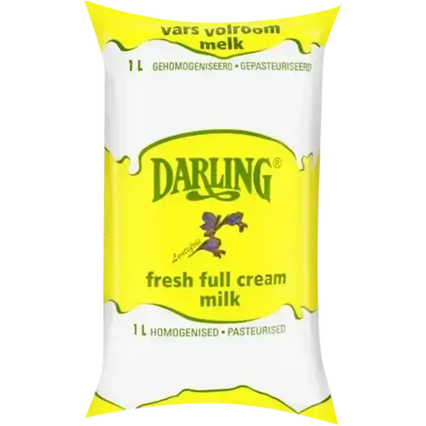 Darling Fresh Full Cream Milk Sachet 1L
