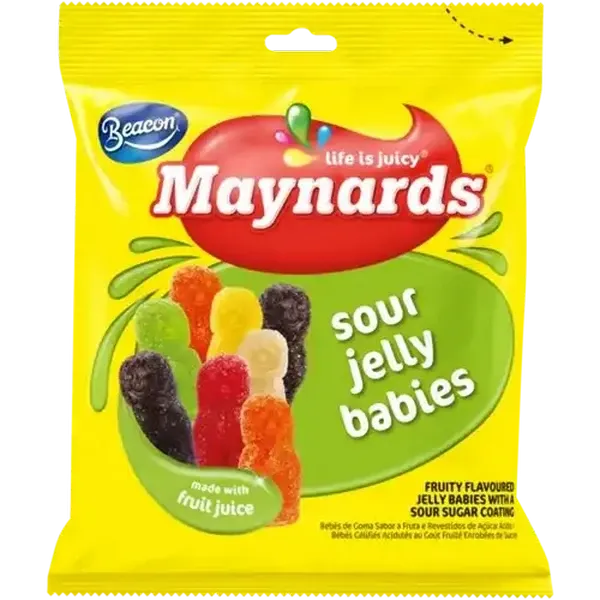 Maynards Sour Jelly Babies 100g