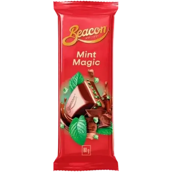 Beacon Mint Magic Chocolate Slab 80g