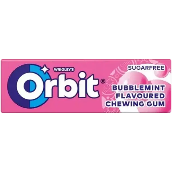 Wrigley's Orbit Bubblemint Gum 10 Pack