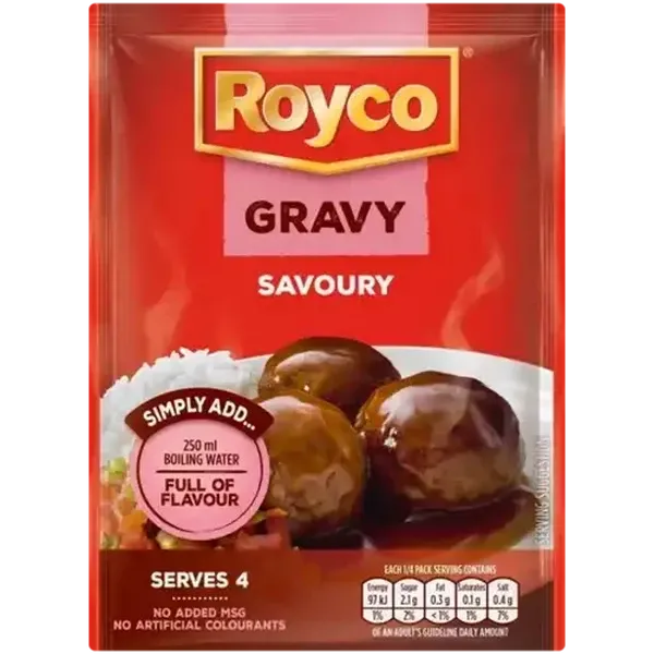 Royco Savoury Flavoured Instant Gravy Pack 32g