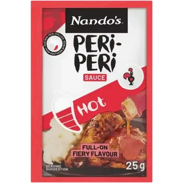Nando's Hot Peri-Peri Sauce 25g
